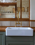 Unlacquered Brass Kitchen Faucet