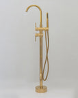 Unlacquered Brass Tub Filler Free Standing