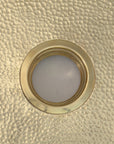 Unlacquered Brass Garbage Disposal, 3 1/2 Standard Sink Drain Hole