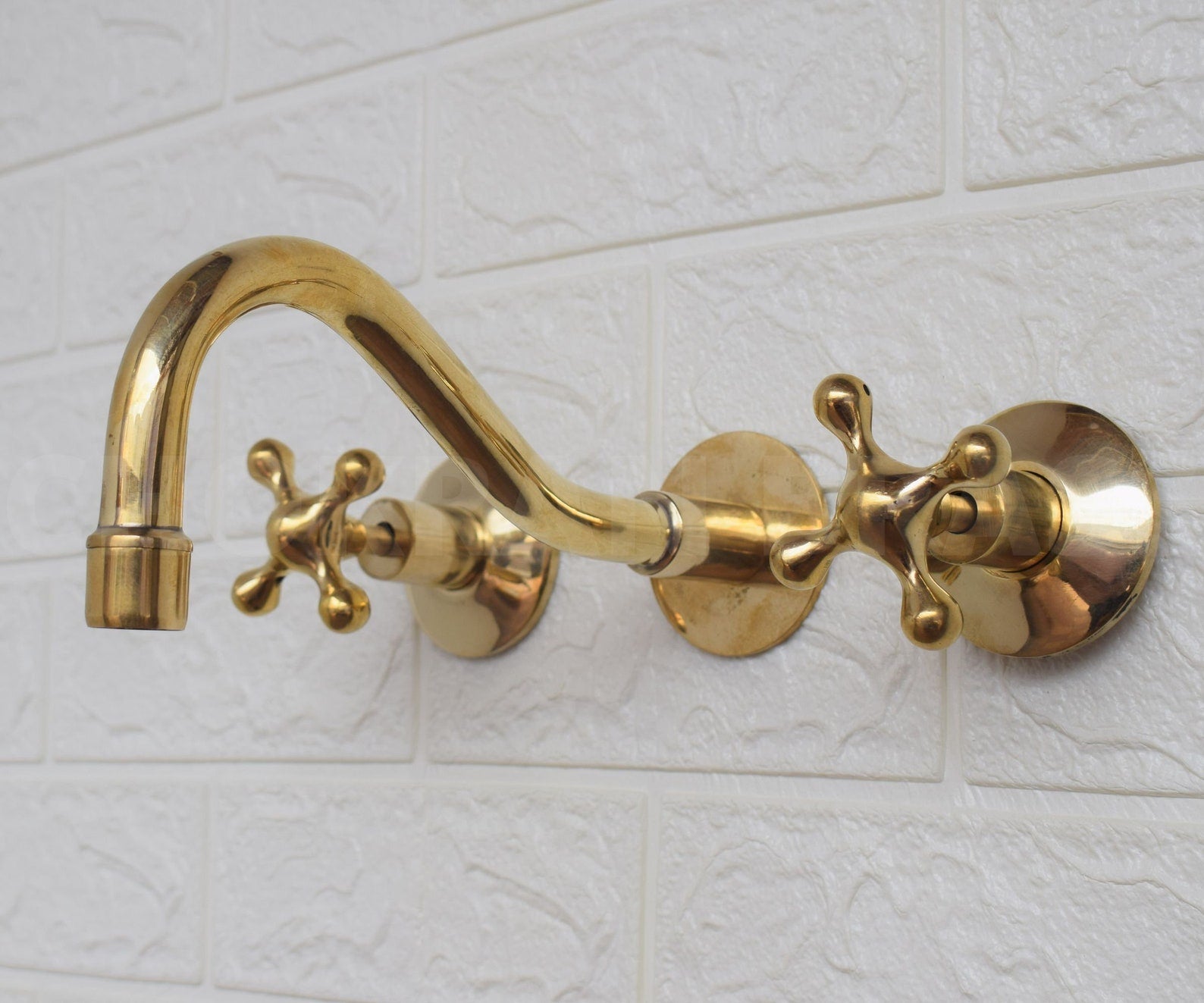 Unlacquered Brass Cobra Faucet