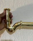 Unlacquered Brass P-Trap