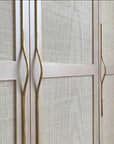 Unlacquered Brass Curved Cabinet Pull