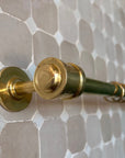 Unlacquered Brass Curtain Rod - Curtain Rods Brass and Rings