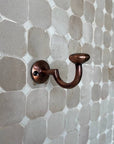 Solid Brass Hooks - Copper Finish