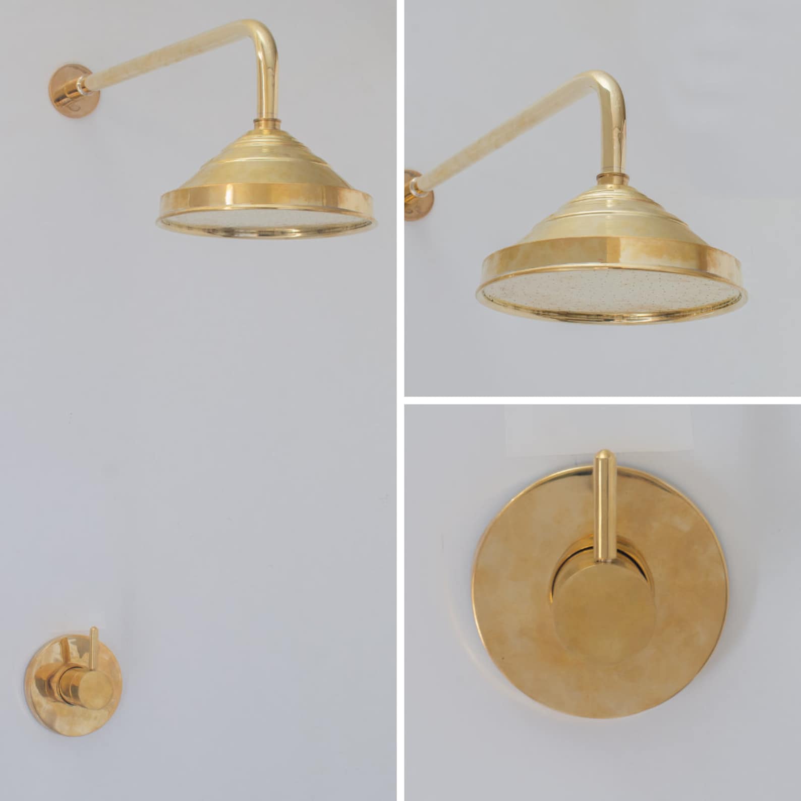 Solid Brass Shower Head- Rain Head Shower System