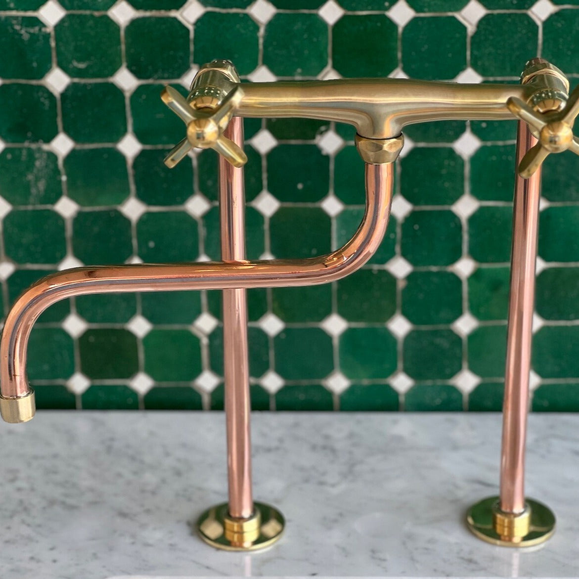 Copper Bridge kitchen Faucet