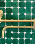 Elegant Unlacquered Brass Pot Filler for a Timeless Kitchen Look