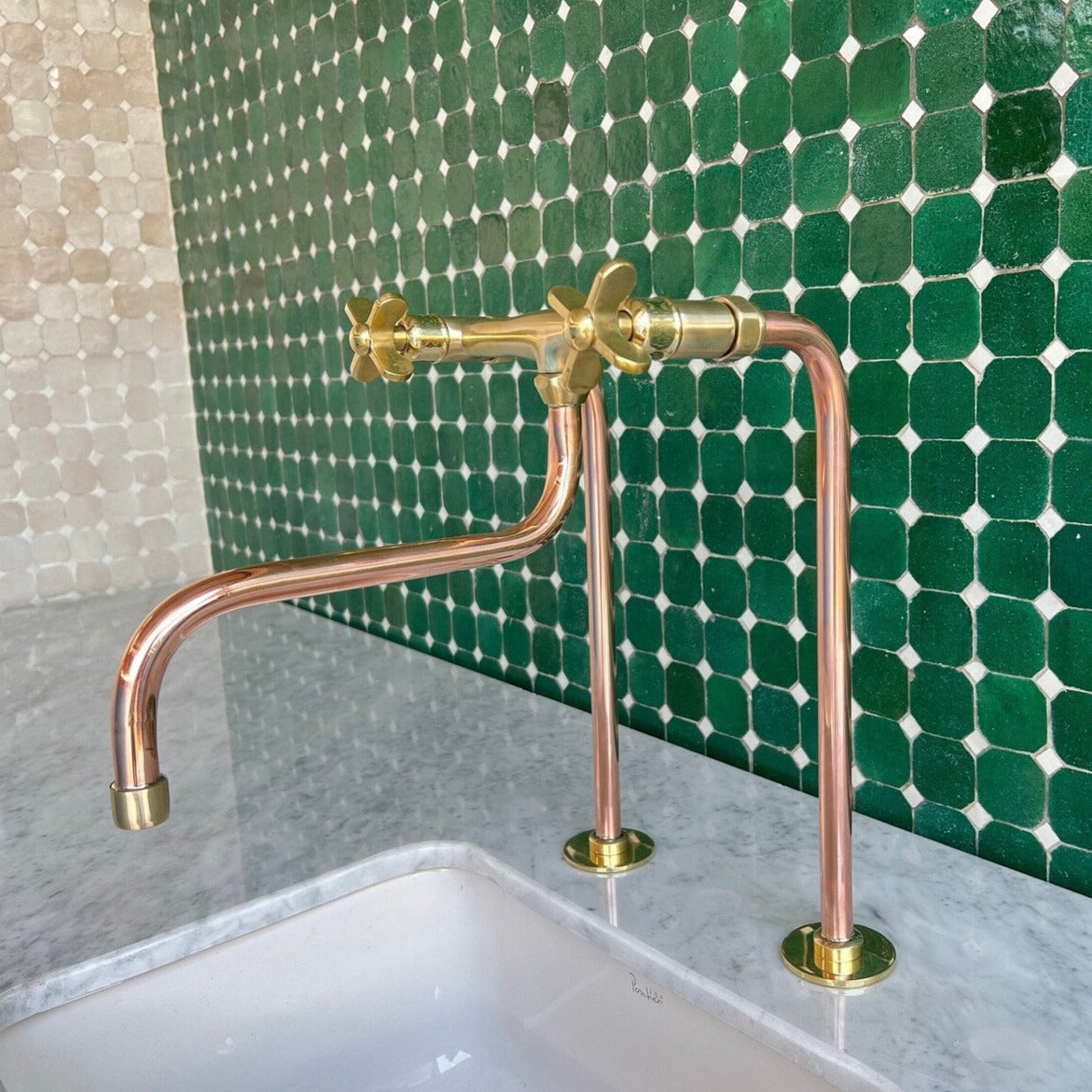 Copper Bridge kitchen Faucet