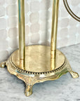 Unlacquered Brass FLoor Mounted Tub Filler