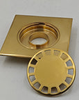 Unlacquered Brass Floor Drain Cover