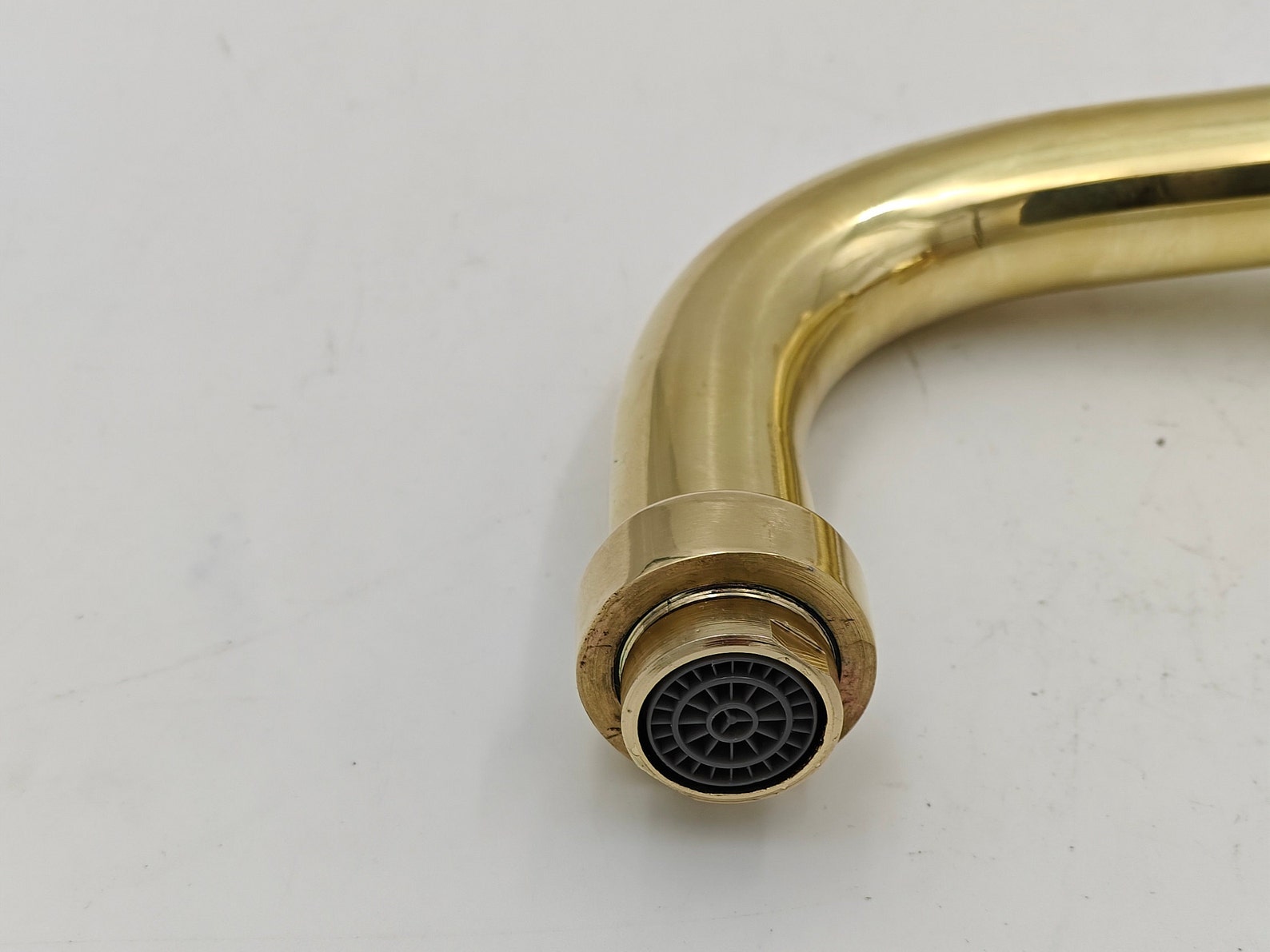 Unlacquered Brass Wall-mount Faucet