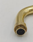 Unlacquered Brass Wall-mount Faucet