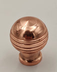 Solid Brass Round Knob