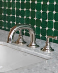 Polished Nickel Deck Mounted Faucet