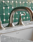 Polished Nickel Deck Mounted Faucet