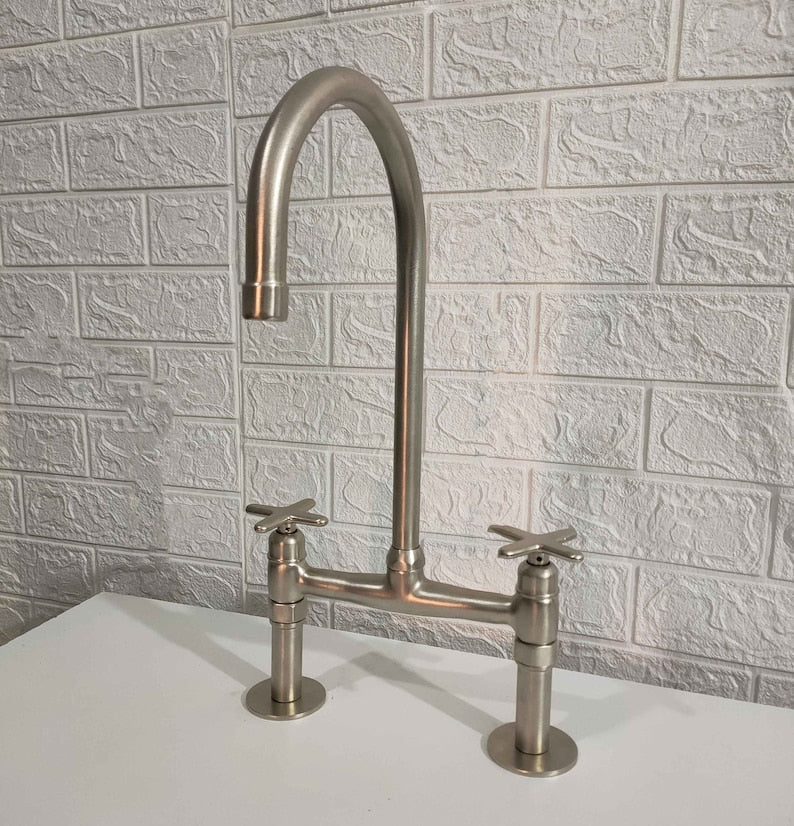 Matte Nickel Kitchen Faucet