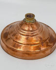 Unlacquered Solid Copper Rain ShowerHead, Round Shower Head