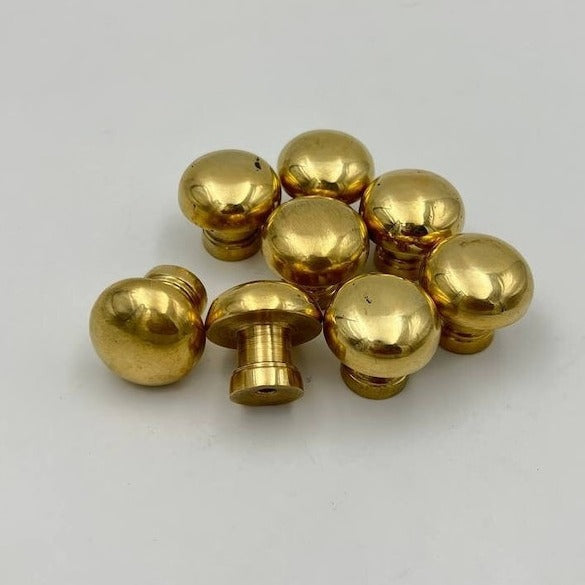 Handmade Solid Brass Cabinet Knobs Hardware - 1 1/2&quot; Knob Hardware