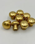 Handmade Solid Brass Cabinet Knobs Hardware - 1 1/2" Knob Hardware