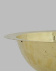 Moroccan Golden Brass Hammered Sink - Handmade Round Drop-in Sink