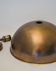 Oil Rubbed Bronze Dome Pendant Light, Bronze Ceiling Dome Lampshade