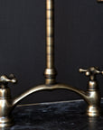 Oil Rubbed Bronze Kitchen Bridge Faucet Vectorian Style