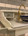 Unlacquered Brass Swan Neck Faucet