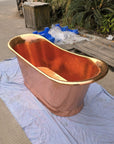 Copper Bathtub , High-Quality 16 gauge copper bathtub for luxurious bathroom