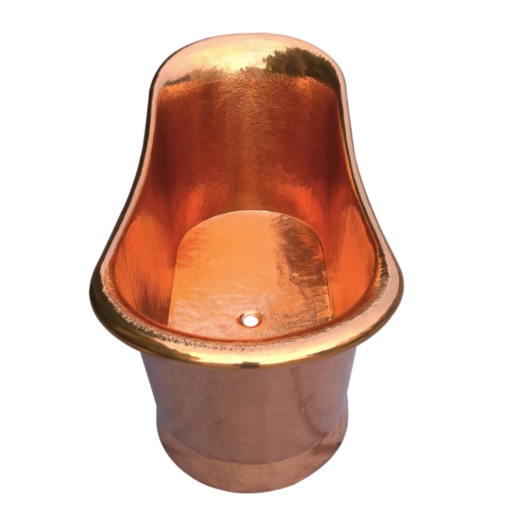 Copper Bathtub , High-Quality 16 gauge copper bathtub for luxurious bathroom