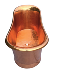 Copper Bathtub , High-Quality 16 gauge copper bathtub for luxurious bathroom