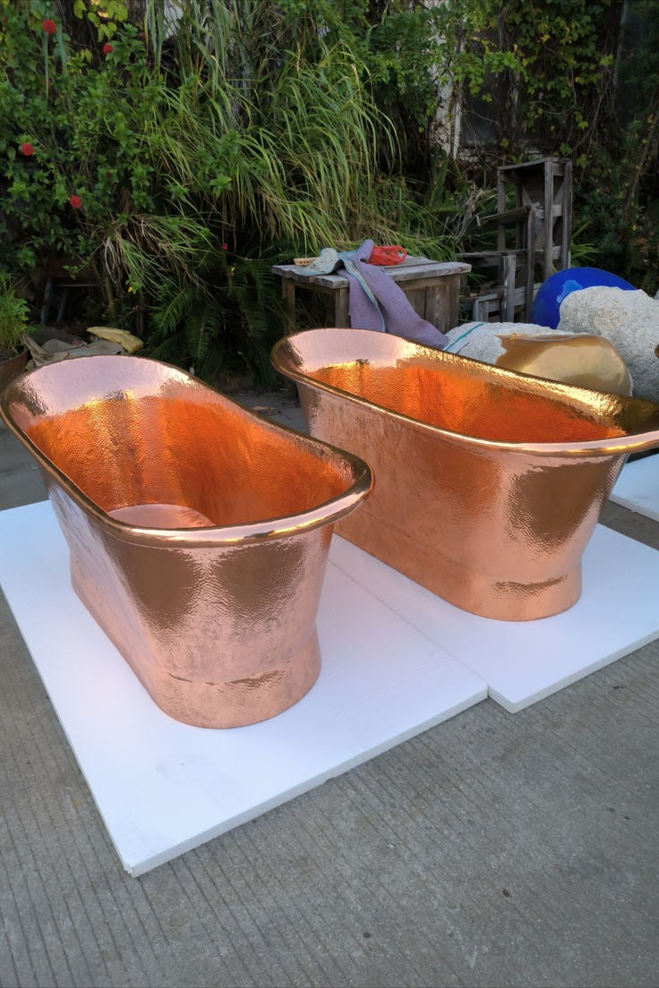 Copper Bathtub , High-Quality 16 gauge copper bathtub for luxurious bathroom