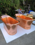 Copper Bathtub , High-Quality 16 gauge copper bathtub for luxurious bathroom