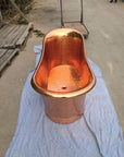 Copper Bathtub , High-Quality 16 gauge copper bathtub for luxurious bathroom