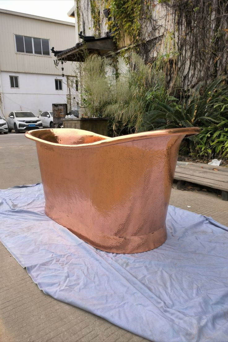 Copper Bathtub , High-Quality 16 gauge copper bathtub for luxurious bathroom