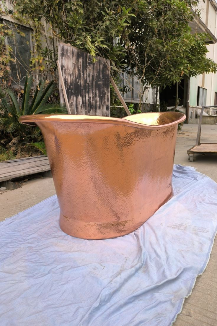 Copper Bathtub , High-Quality 16 gauge copper bathtub for luxurious bathroom