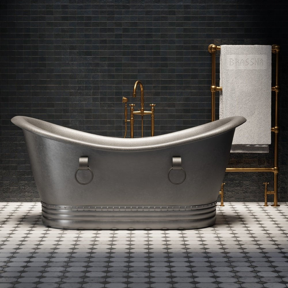 Satin Copper Bathtub