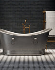 Satin Copper Bathtub