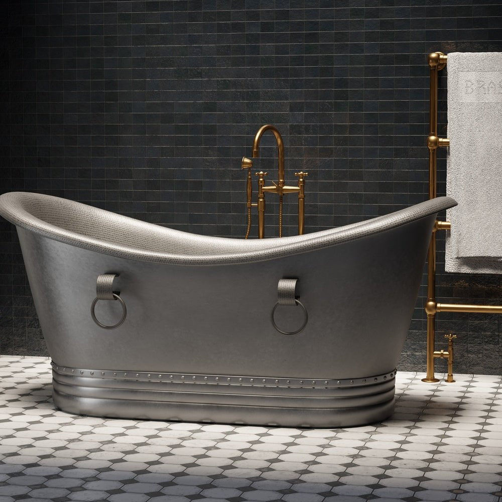 Satin Copper Bathtub