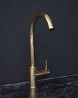 Unlacquered Brass Faucet 360 Degree