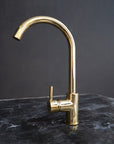 Unlacquered Brass Faucet 360 Degree