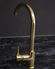 Unlacquered Brass Faucet 360 Degree