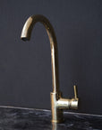 Unlacquered Brass Faucet 360 Degree