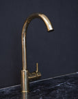 Unlacquered Brass Faucet 360 Degree