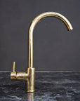 Unlacquered Brass Faucet 360 Degree