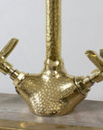 Unlacquered Brass Gooseneck Brass Faucet