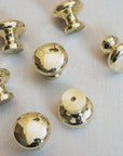 Unlacquered Brass knobs