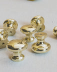 Unlacquered Brass knobs