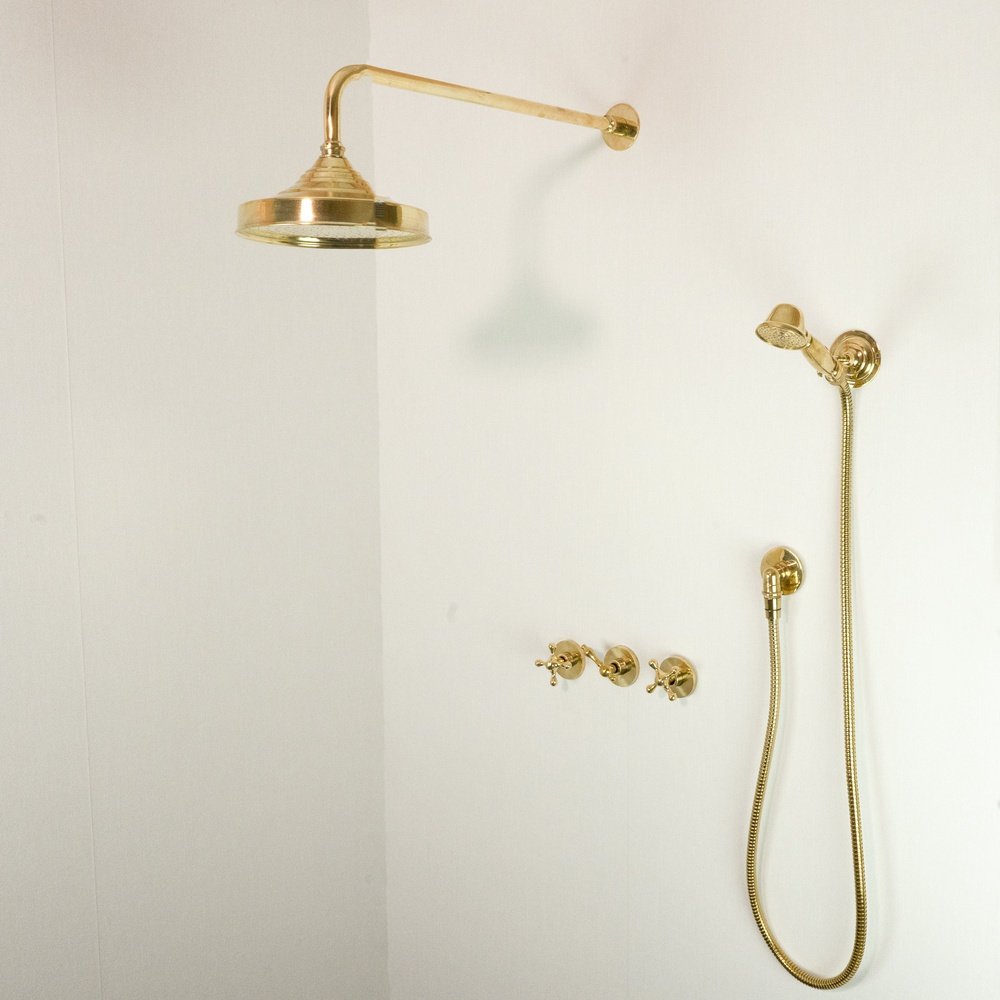 Luxury Brass Shower Set