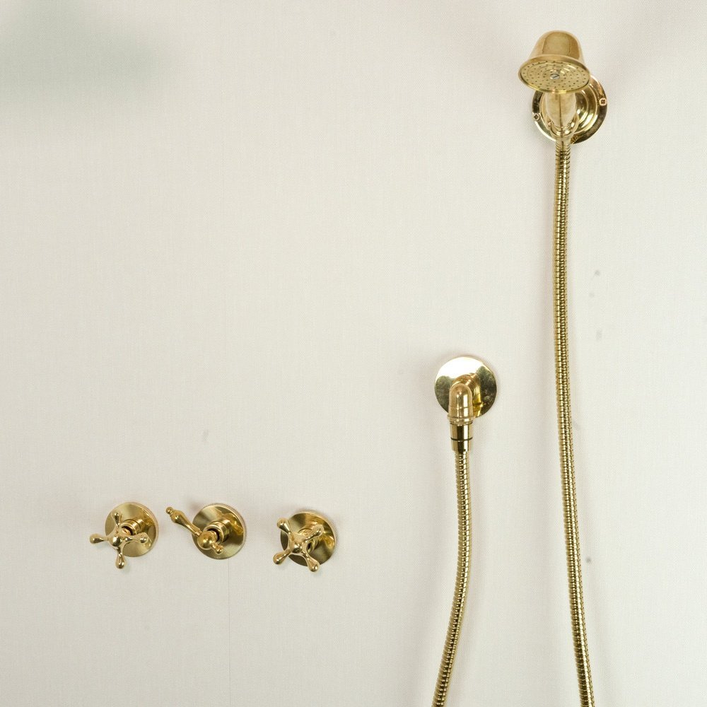 Luxury Brass Shower Set