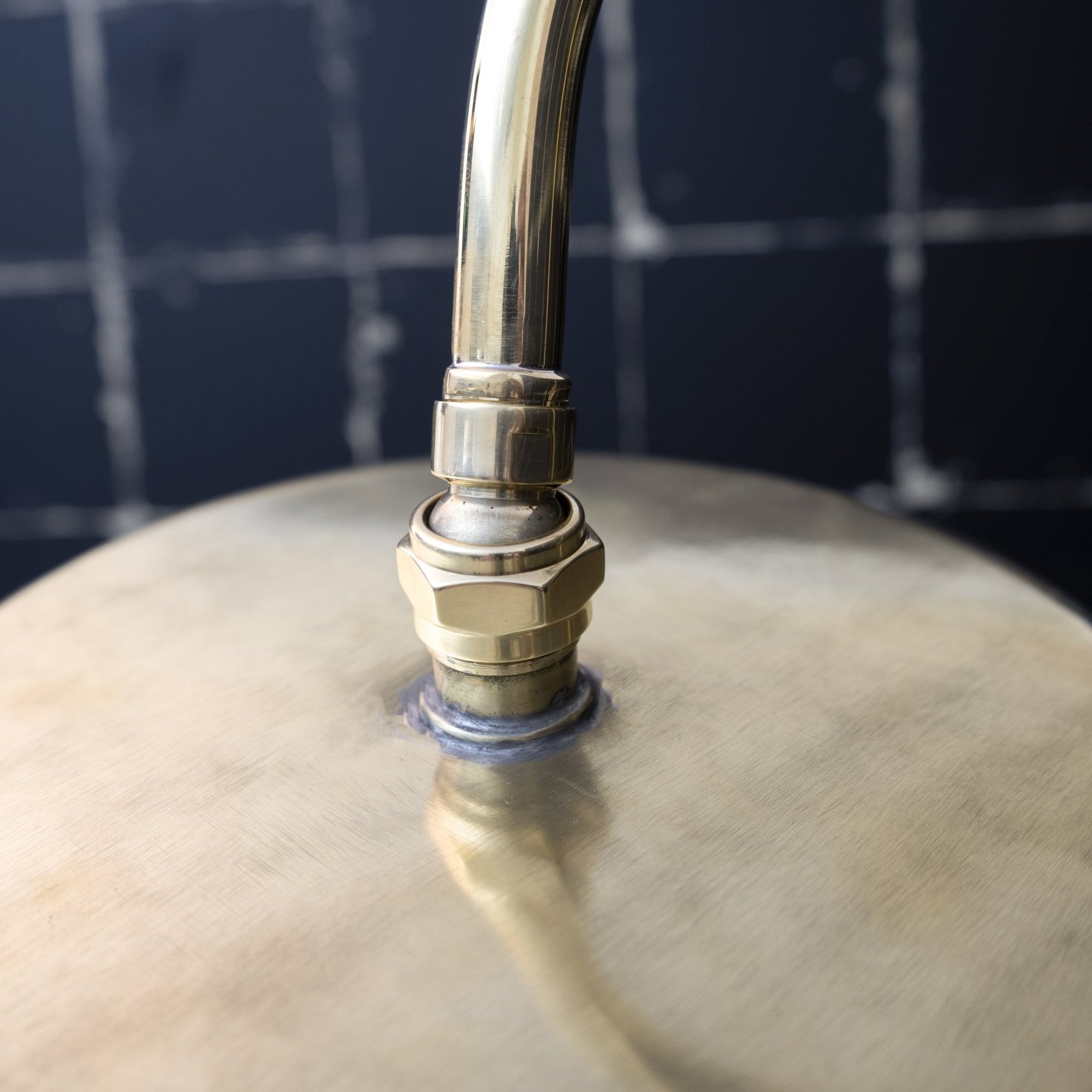 Unlacquered Brass Solid Brass Shower Head And Tub Filller